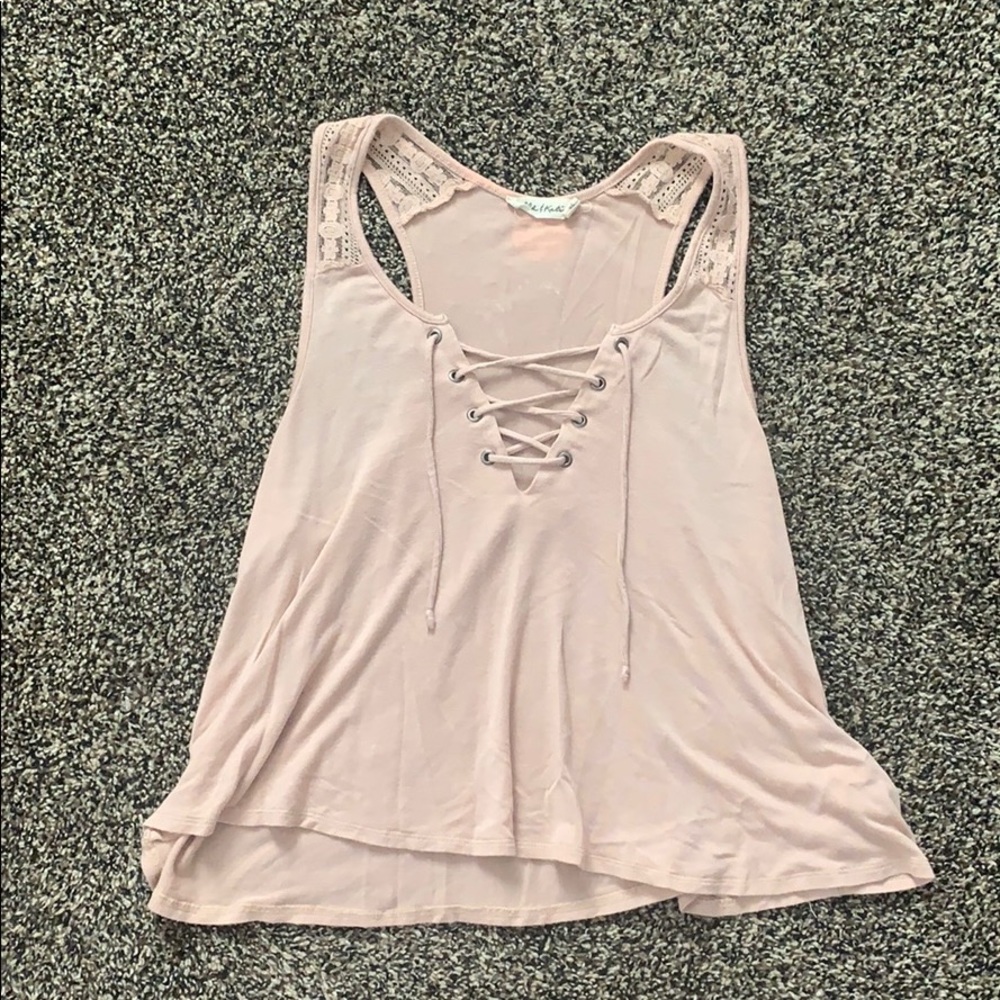 Pink Chloe&Katie top